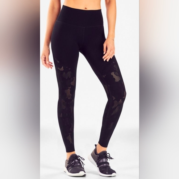 Fabletics Pants - Fabletics High-waisted SculptKnit Camo Leggings